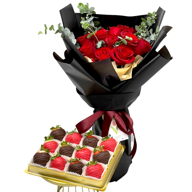 ROWAN GIFT SET Anniversary Flowers and Gifts Heva Gifts Heva