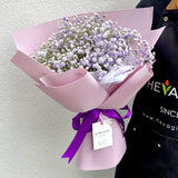 AURELIA Purple Baby's Breath Bouquet