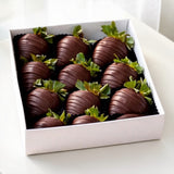 Aloha dark chocolate dipped strawberries delivery Selangor Heva Gifts