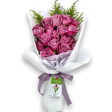 Heva Gifts: Purple Rose Bouquet
