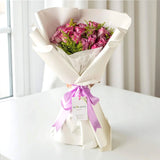 Antonia premium purple rose bouquet anniversary flower delivery KL Heva Gifts