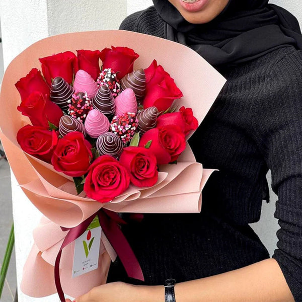 ARMEEN Roses and Chocolate Set