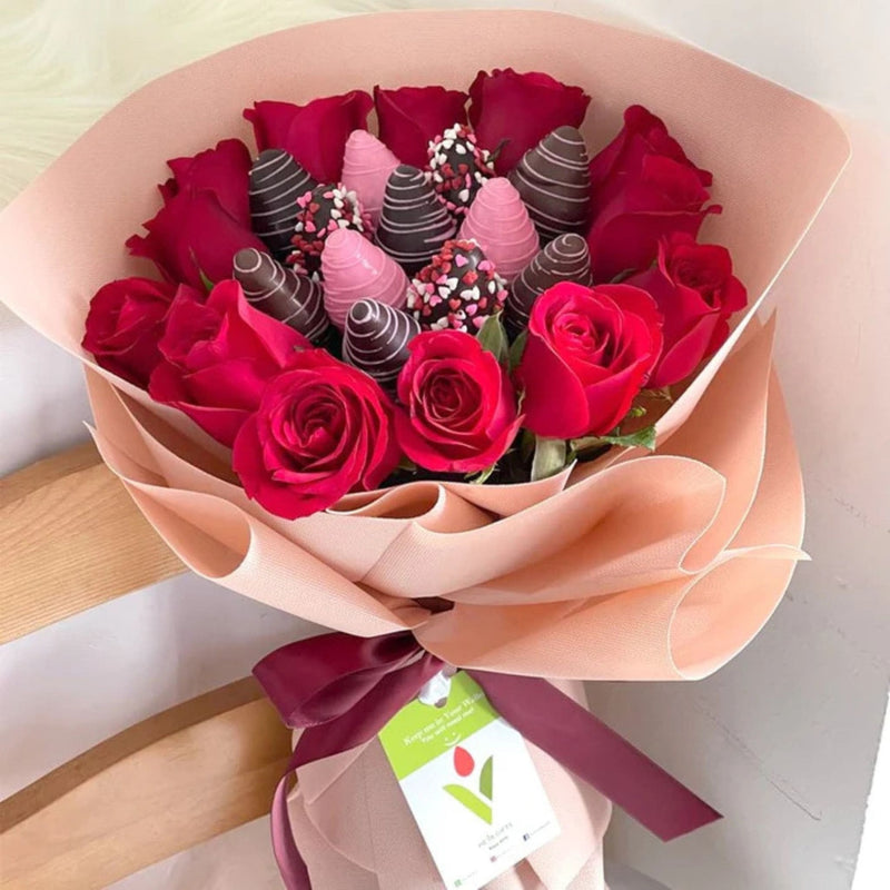 ARMEEN Roses and Chocolate Set