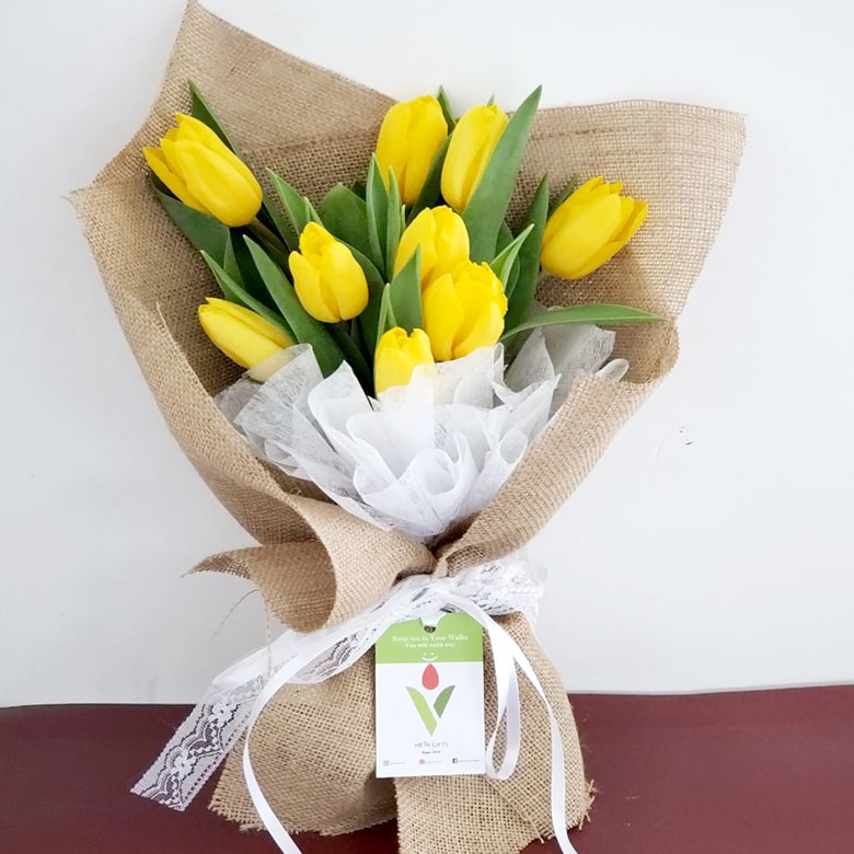 Heva Gifts: Yellow Tulip Bouquet Meaning