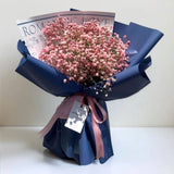Athena pink baby's breath bouquet KL online flower delivery Heva Gifts