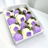 Aurelia chocolate covered strawberries box florist Putrajaya Heva Gifts