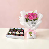 BELEN GIFT SET ROSE AND CHOCOLATE SET