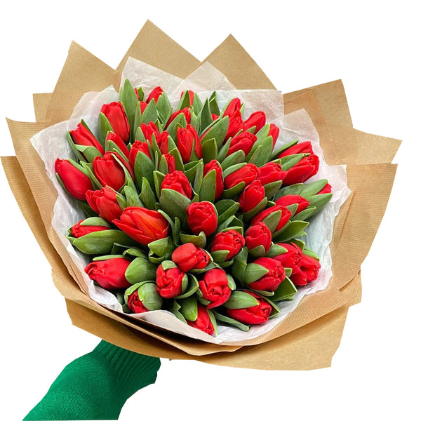Red Tulip bouquet