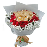 Rose and Ferrero Bouquet