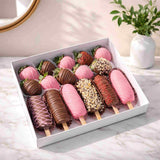 Ciara chocolate banana strawberries box romantic gift Kuala Lumpur florist