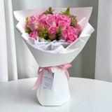 Daniella premium giant pink rose bouquet Mother's Day flower delivery Selangor Heva Gifts