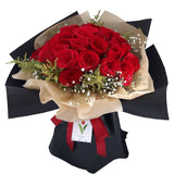Premium red rose bouquet