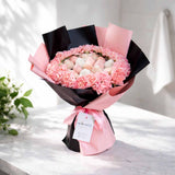 EDYRA Pink Carnations and chocolate strawberries