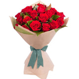Fresh red rose bouquet
