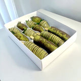 Elle Matcha chocolate covered banana strawberries Klang Valley delivery Heva Gifts