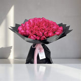 ENVIA Premium Dark Pink Rose Bouquet