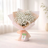 Enzo white gypsophila anniversary friendship gift KL florist