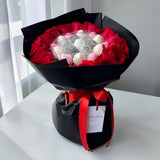 ERIC Red Roses and chocolate strawberries