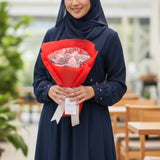 FIEYQA Chocolate Strawberry Bouquet