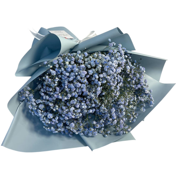 GEORGIA Blue Baby's Breath Bouquet