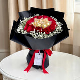 GORAN Rose Bouquet with Ferrero Rocher