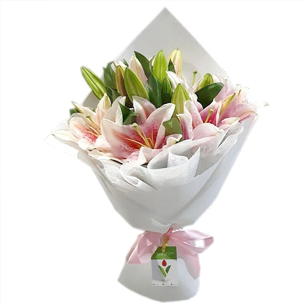 Pink Lily bouquet