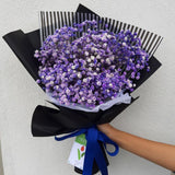 Purple Baby's Breath Bouquet
