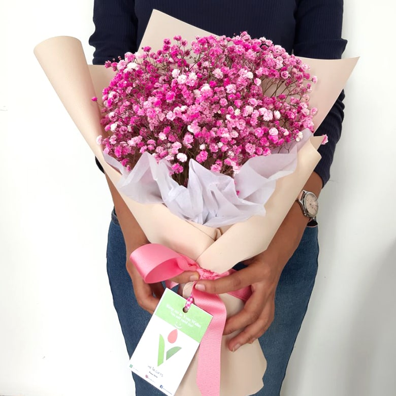 Fresh Baby Breath Bouquet