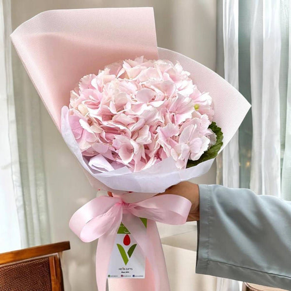 HOPE Pink Hydrangea Bouquet