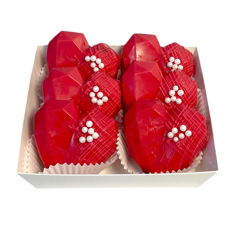 ROSA Heart-Shaped Chocolate Berry & Nuts (6pcs)