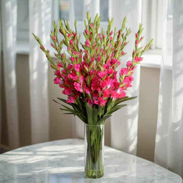 INTEGRITY - PINK GLADIOLUS VASE ARRANGEMENT