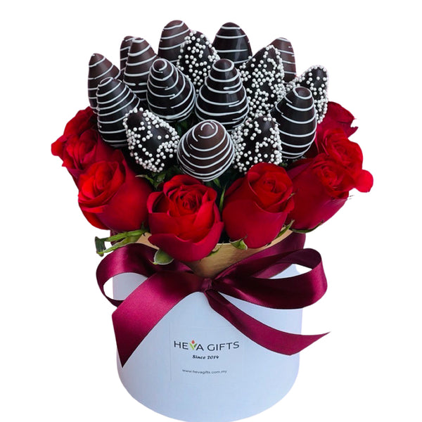 Birthday Chocolate and flower Set