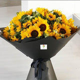 luxury sunflower bouquet