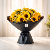 Luca 35 stalks sunflowers retirement appreciation gift Klang Valley florist