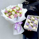 NAZRA SET Rose Bouquet and Choco Berries