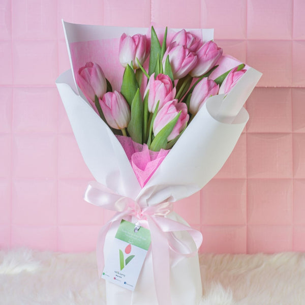 PINK LOVE Tulip Bouquet