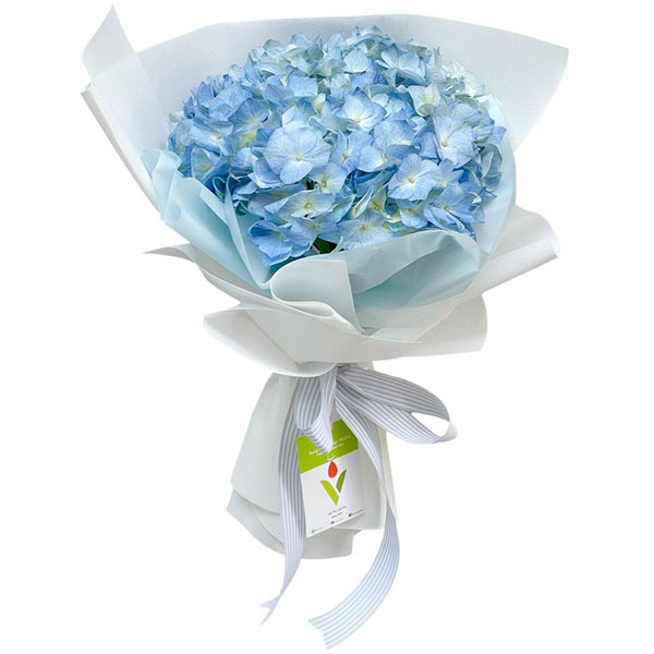 Blue Hydrangea Bouquet