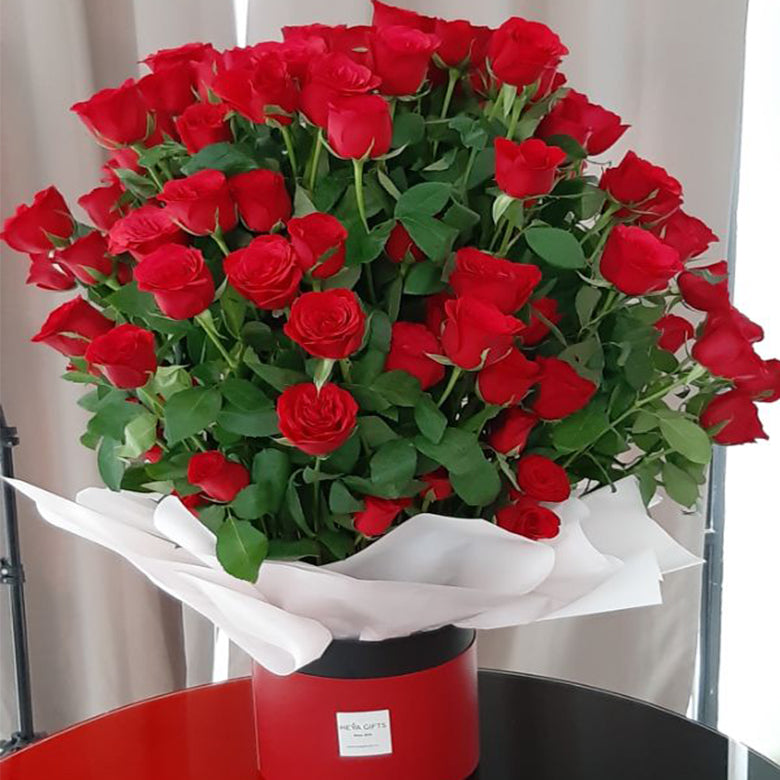 Premium Red Rose Box