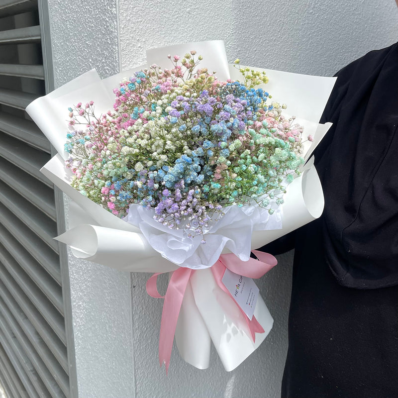 Samantha Baby's Breath Bouquet