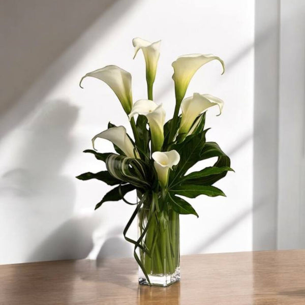 SOLEDAT White Calla Lily in Vase