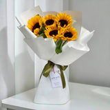 Suria fresh sunflower bouquet gift delivery Malaysia Heva Gifts
