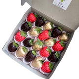 Valentine's Day SWEET GOLD Chocolate dipped Strawberries