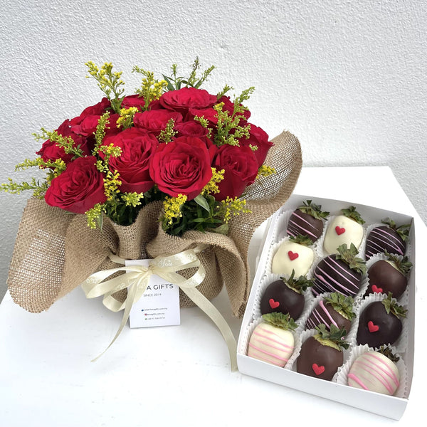 TANGO RED - Red Rose and Chocolate