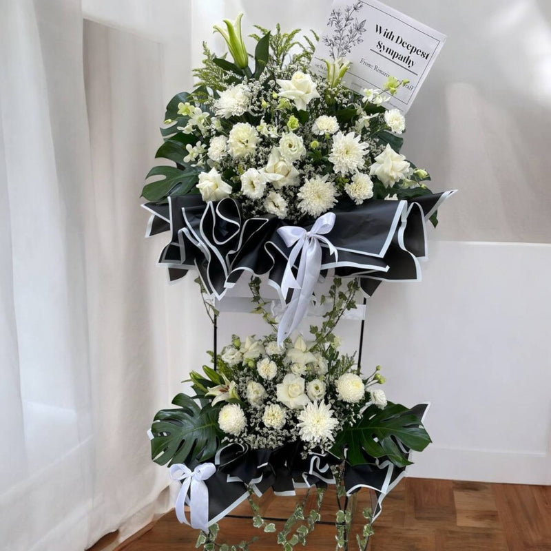 Tranquil Moments - Condolence Flower Stand