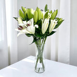 WHITE PERFUME Lily Arrangement