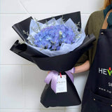 Wynnona purple hydrangeas apology I'm sorry gift KL florist