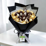 Zaman chocolate Ferrero Rocher bouquet anniversary delivery Klang Valley Heva Gifts