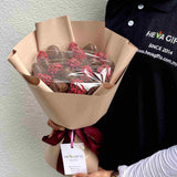 Alexa chocolate strawberry bouquet birthday gift online florist Malaysia Heva Gifts