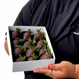 Aloha dark chocolate strawberries Kuala Lumpur gift shop florist