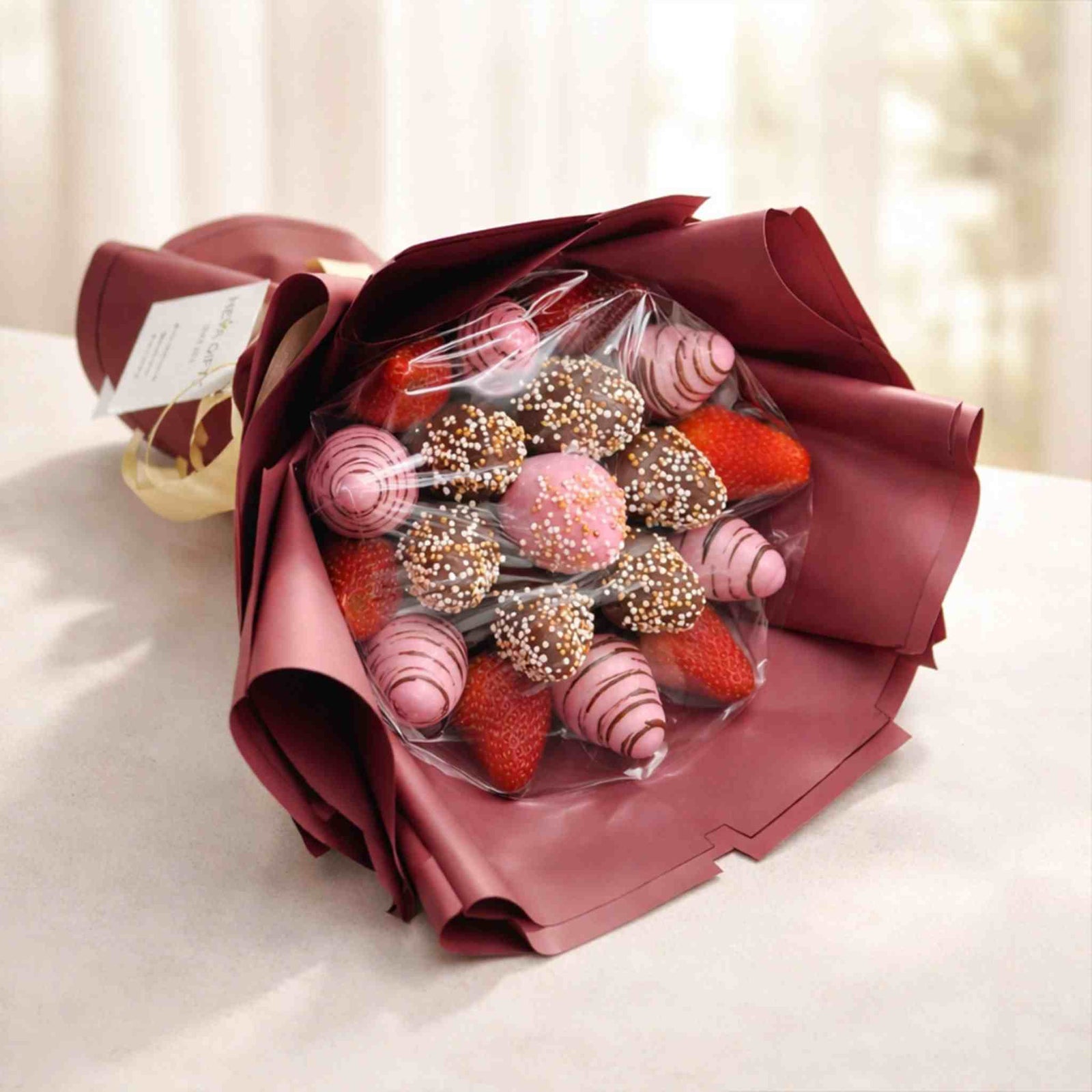 AMIRA Chocolate Berries Bouquet | Anniversary Gifts KL | Heva Gifts